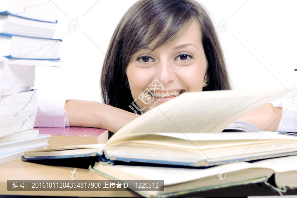 學習的女孩