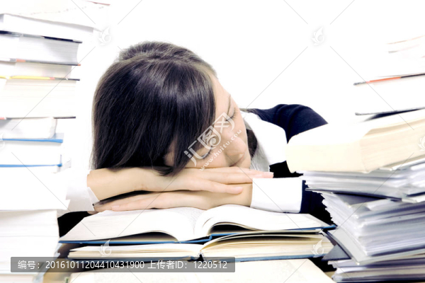 學習的女孩