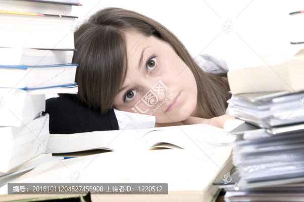 學(xué)習(xí)的女孩