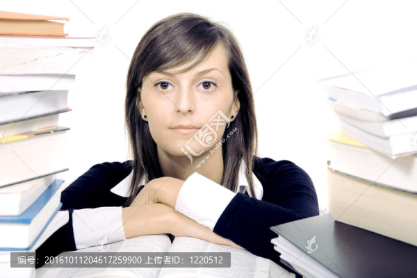學習的女孩