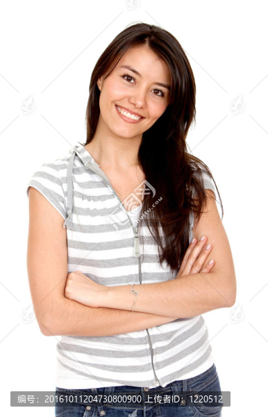 美女的微笑
