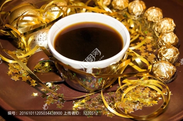 金色圣誕