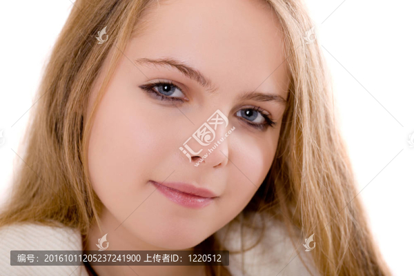 金發(fā)女郎的肖像