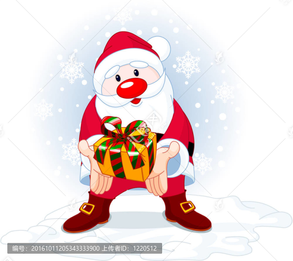 Santa送禮物