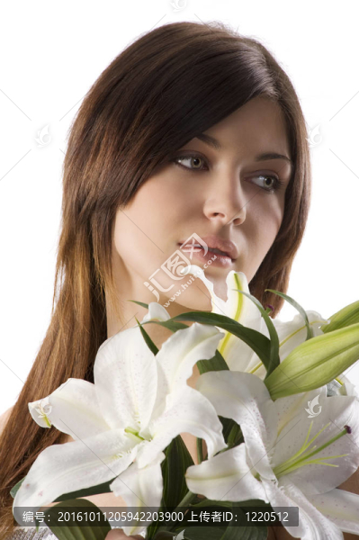 美麗女孩莉莉
