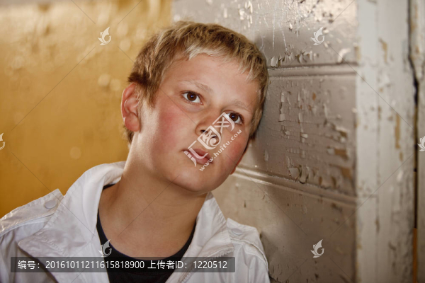 年輕男孩的肖像
