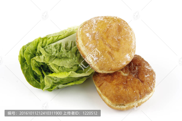 lettace炸圈餅沙拉和果醬