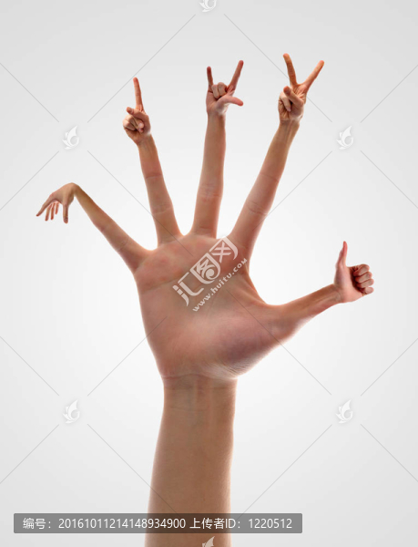 漂亮的手