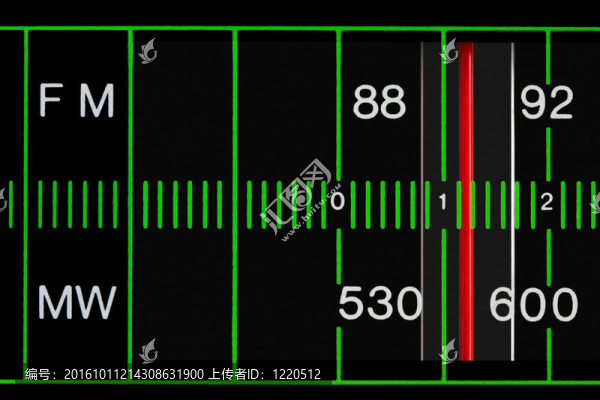 老式收音機(jī)調(diào)諧器