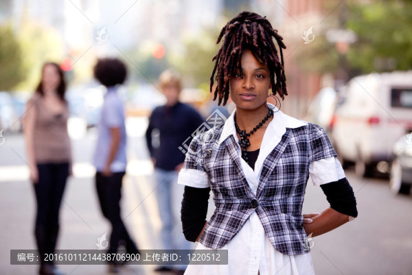 美麗的African,American