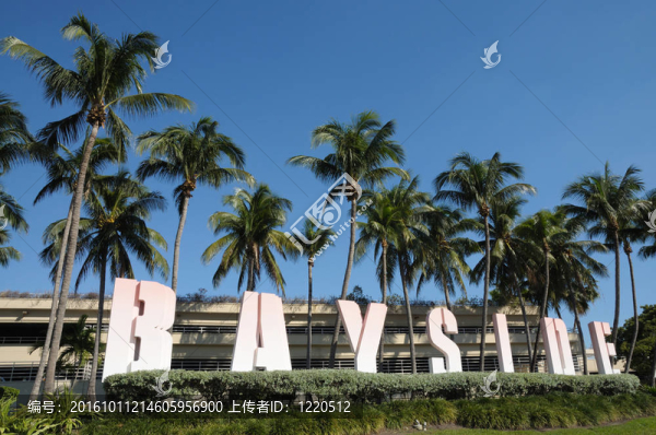 邁阿密市區(qū)的海灣市場；佛羅里達州