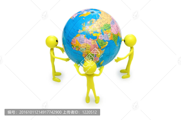 笑臉控股全球白色隔離