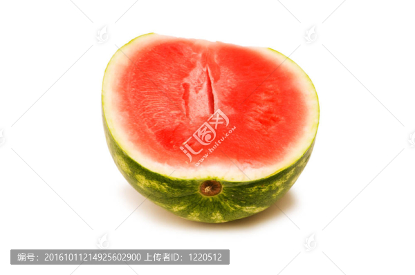 白背景西瓜