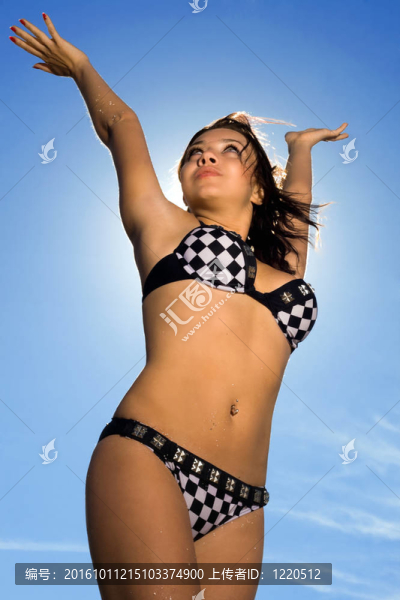 年輕漂亮的女人