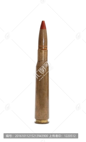 布朗寧BMG,M17紅尖示蹤盒白色隔離