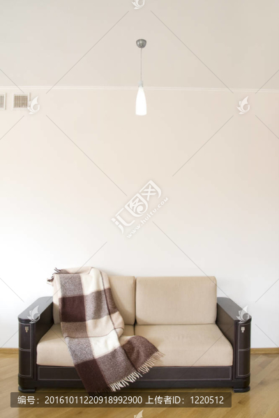 地板上鋪著地毯的古典沙發(fā)