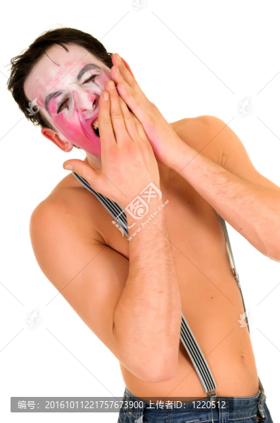 悲傷情緒的小丑