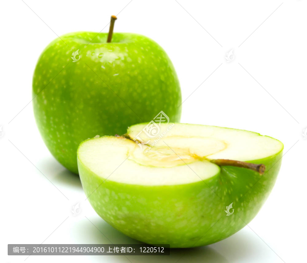 多汁的青蘋果