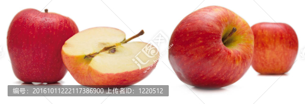 成熟的紅蘋果