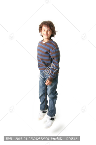 兒童少年跳躍
