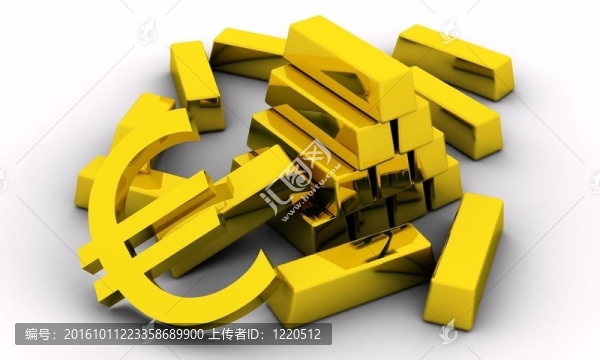 白色背景上的金條和金簽。
