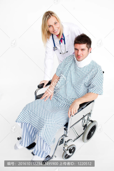 抱頸病人