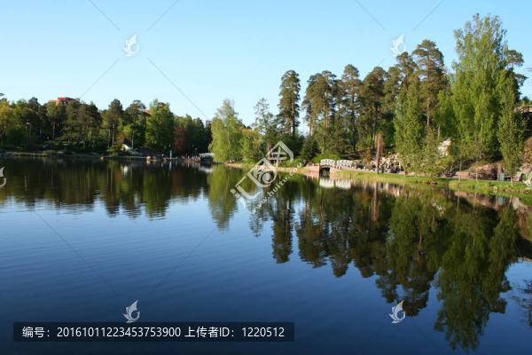 芬蘭?？铺乜ㄦ?zhèn)。公園sapokka