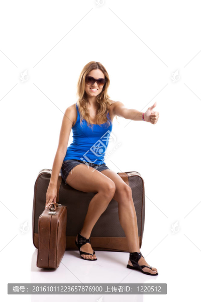 旅行的女人