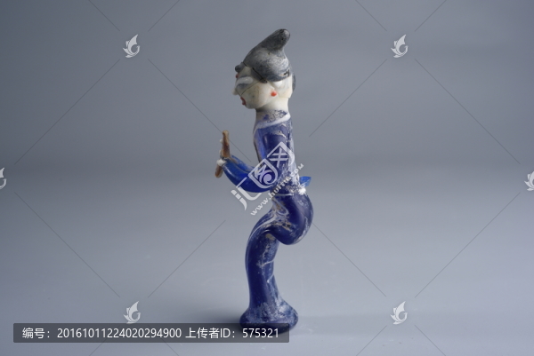 琉璃,唐代彩琉璃樂人