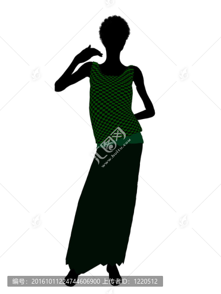 1920女性剪影