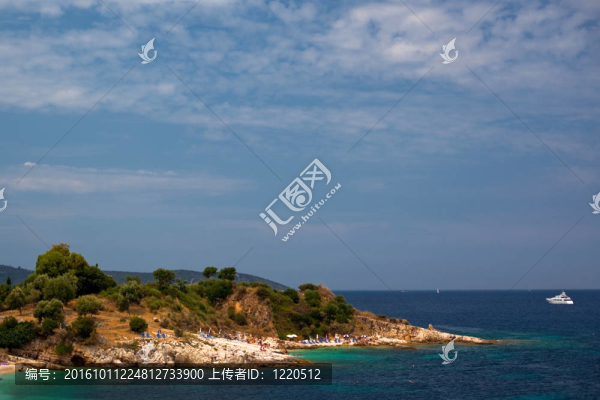 克基拉島的海灣