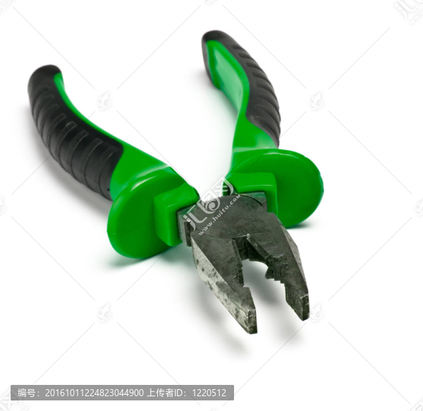 帶綠色手柄的組合鉗