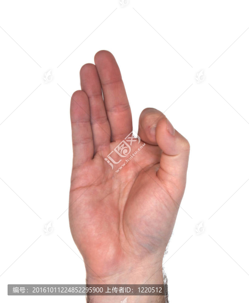 美國手語字母F