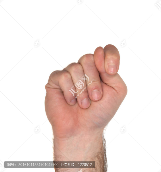 美國(guó)手語(yǔ)字母T