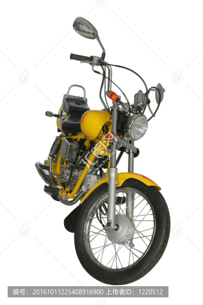 黃色的摩托車