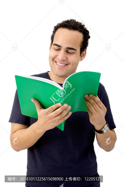 讀一本書的人
