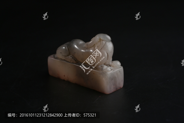 玉羊印章,漢代羊紐印章