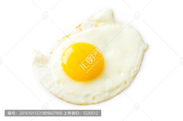 白底煎雞蛋