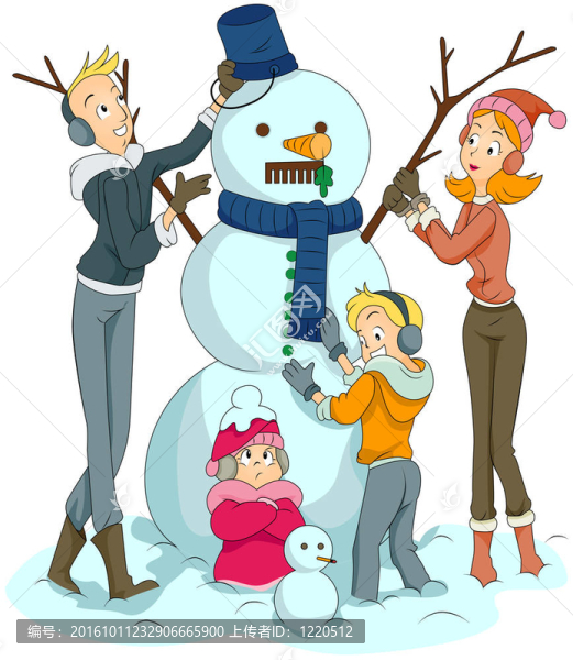 堆雪人
