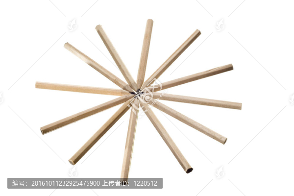 孤立的鉛筆