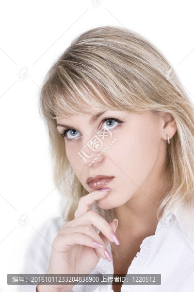 體貼的年輕女人