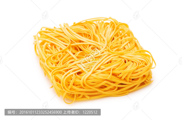 白色的意大利面條