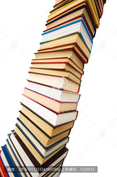 白色的孤立的書籍
