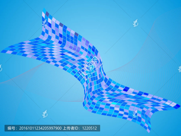 藍色MOSAIK