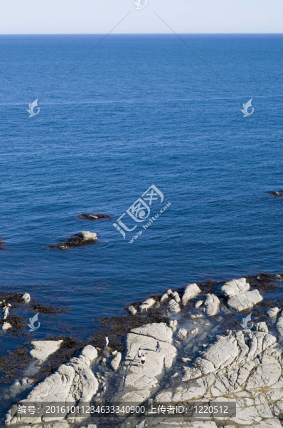 夫婦和海岸線
