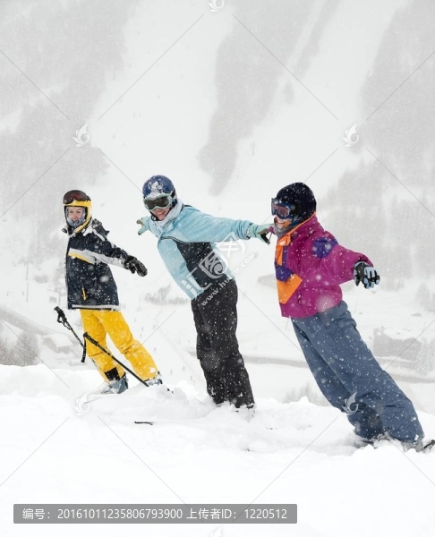 滑雪者