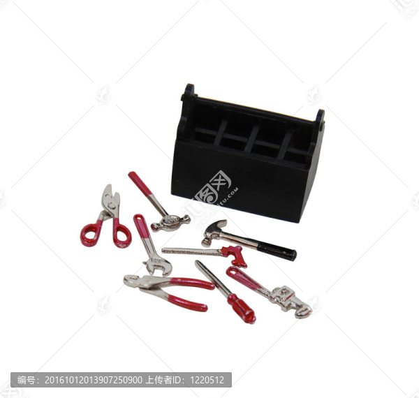 小型的木制工具箱