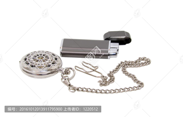 優(yōu)雅的袖珍手表和打火機(jī)