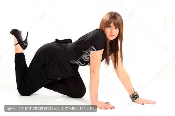 美麗的Young,Woman