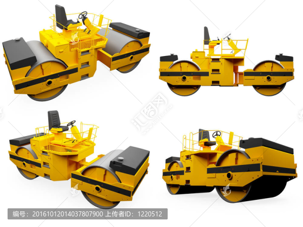建筑工程車輛拼貼